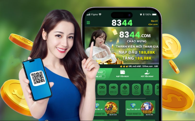Hình ảnh quảng cáo của 123bii hiển thị nền tảng và các lợi ích