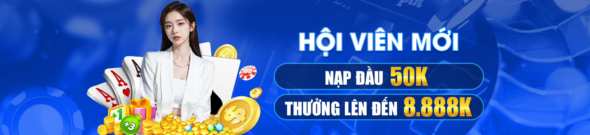 Hình ảnh quảng cáo của 123bii hiển thị nền tảng và các lợi ích