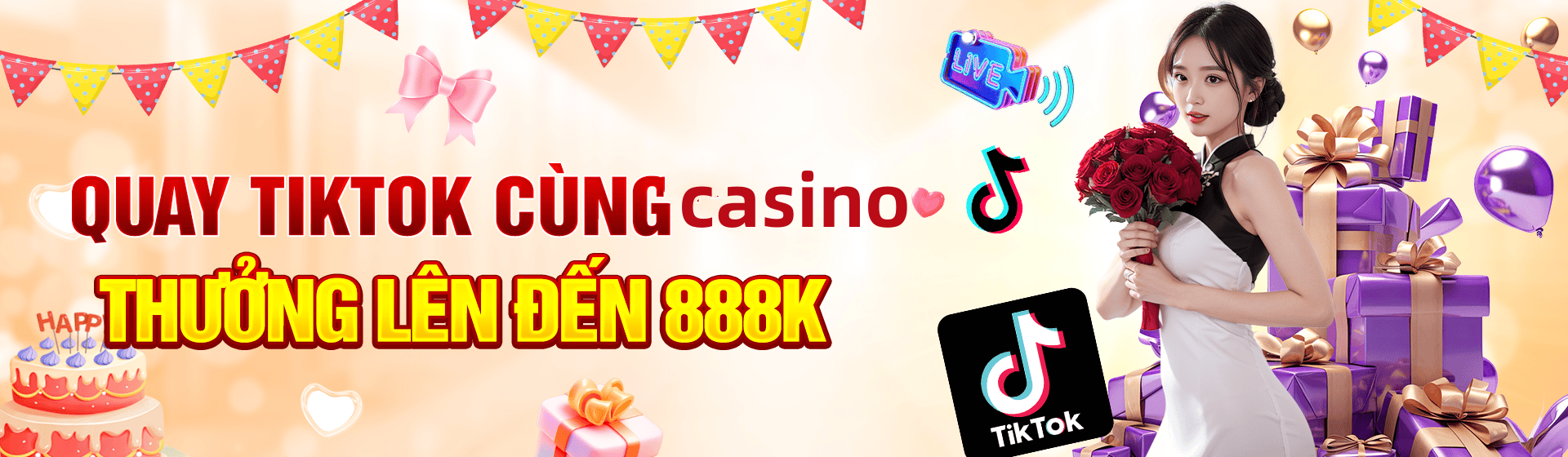 Hình ảnh quảng cáo của 123bii hiển thị nền tảng và các lợi ích