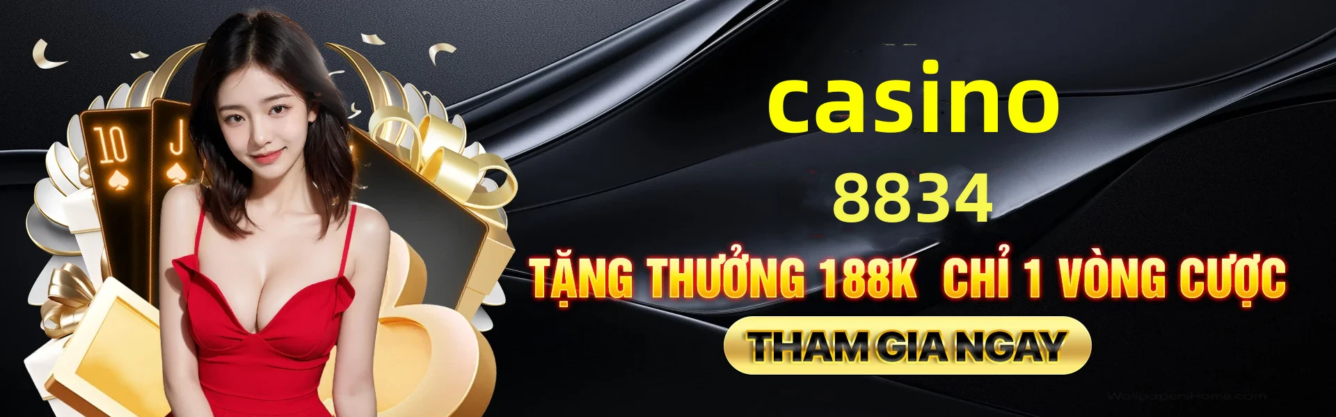 Hình ảnh quảng cáo của 123bii hiển thị nền tảng và các lợi ích