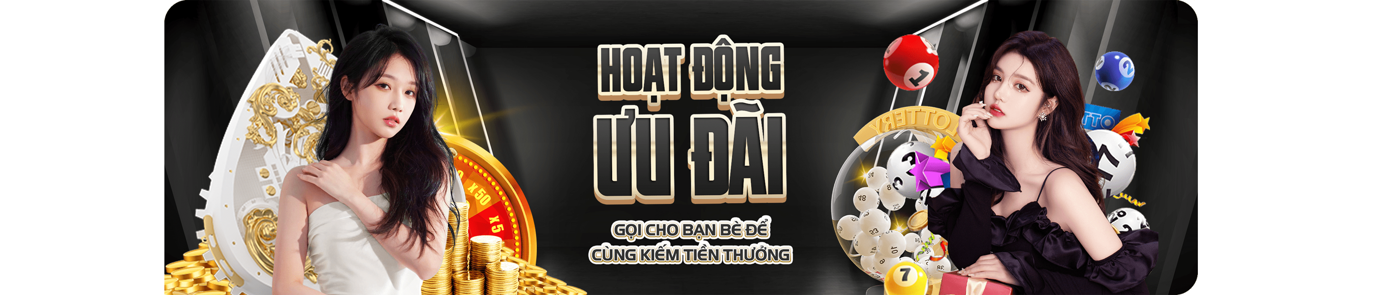 Hình ảnh quảng cáo của 123bii hiển thị nền tảng và các lợi ích