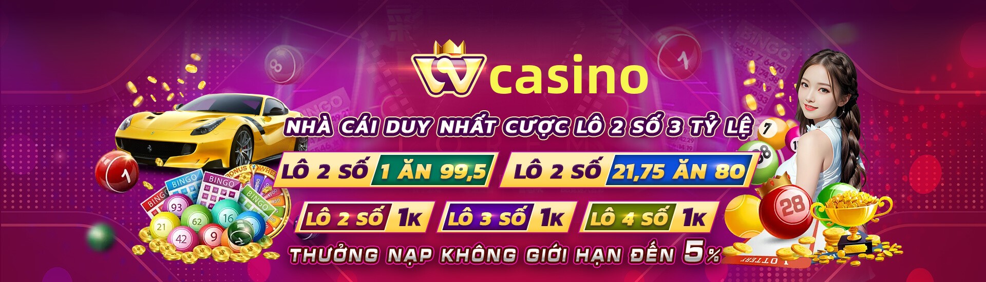 Hình ảnh quảng cáo của 123bii hiển thị nền tảng và các lợi ích